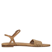Sandali flat Goldeneye in pelle ed ecopelle 