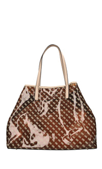 Borsa in ecopelle e pvc 