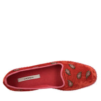 Ballerine in velluto 