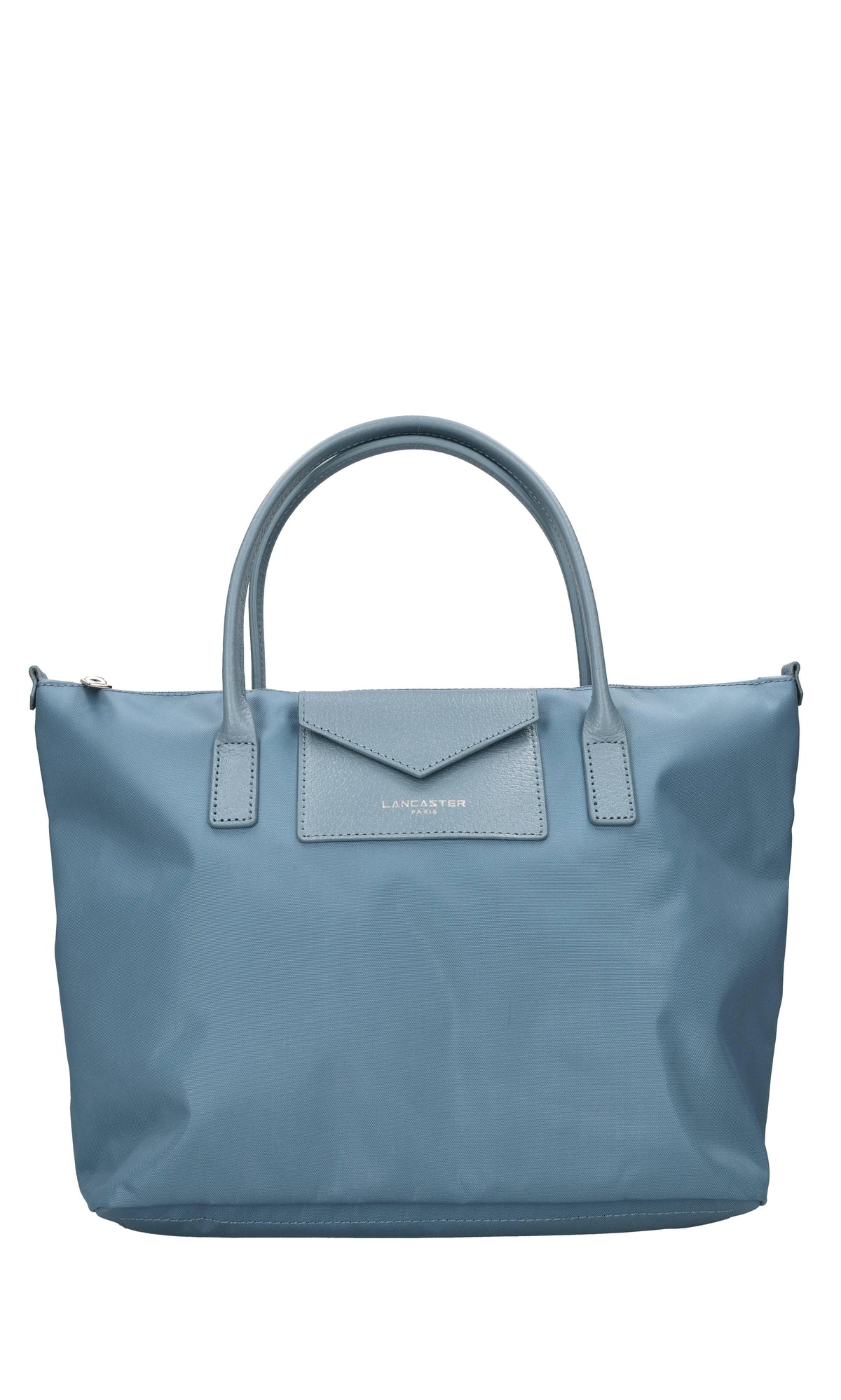 Borsa in tessuto tecnico e pelle 