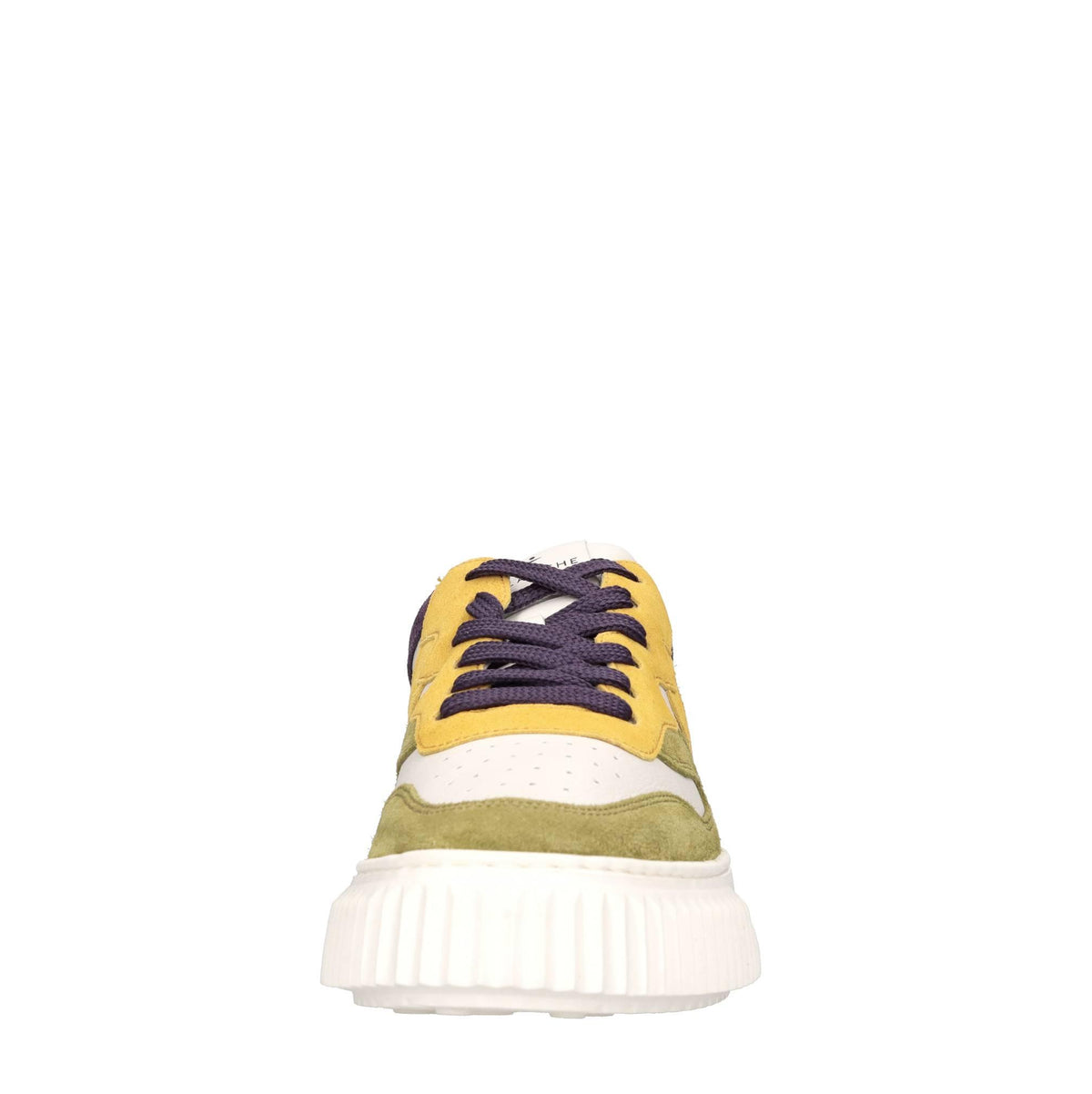Sneakers in pelle e camoscio 