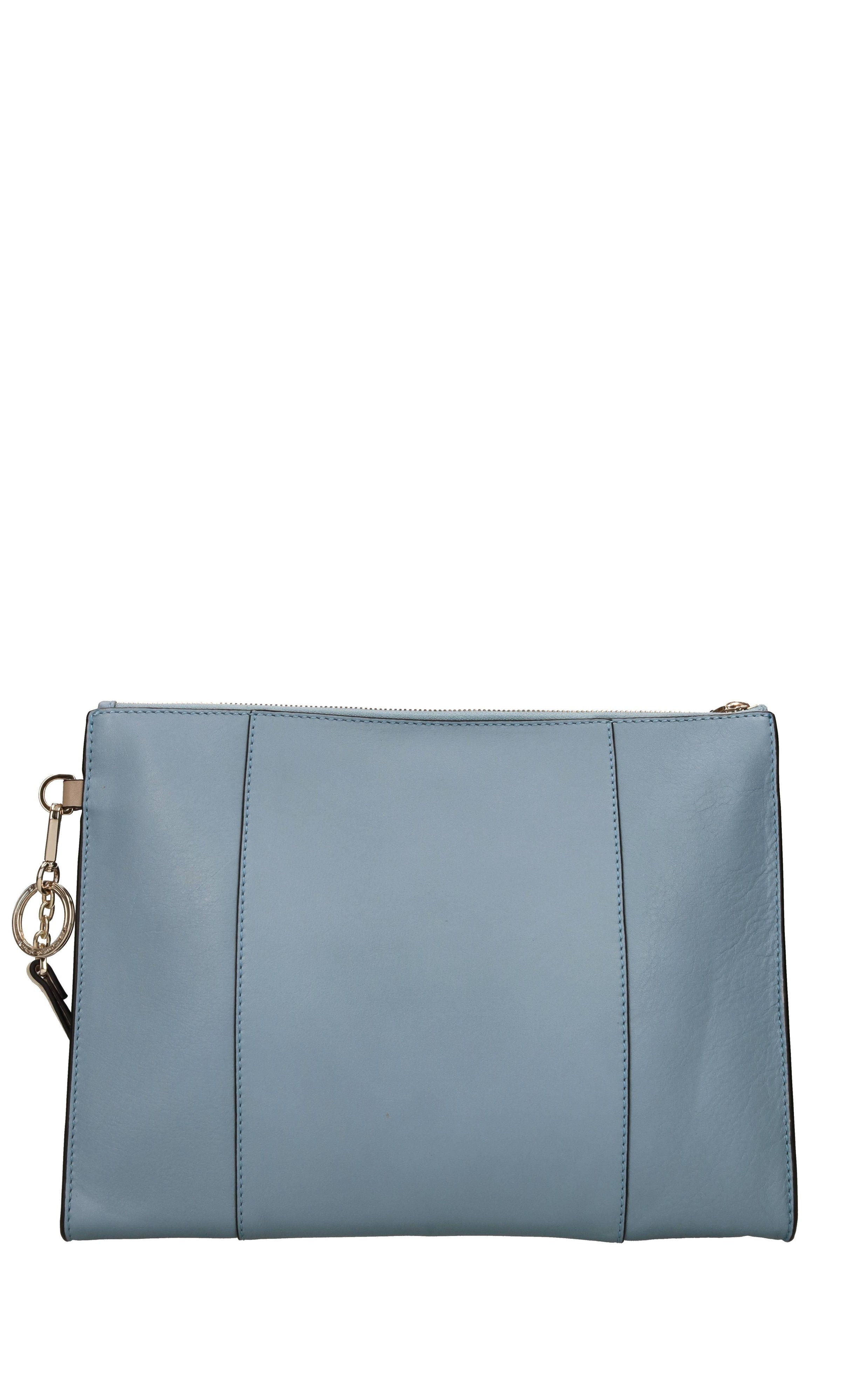 Clutch in pelle 