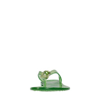 Sandali flat Jelly in PVC e Swarovski 