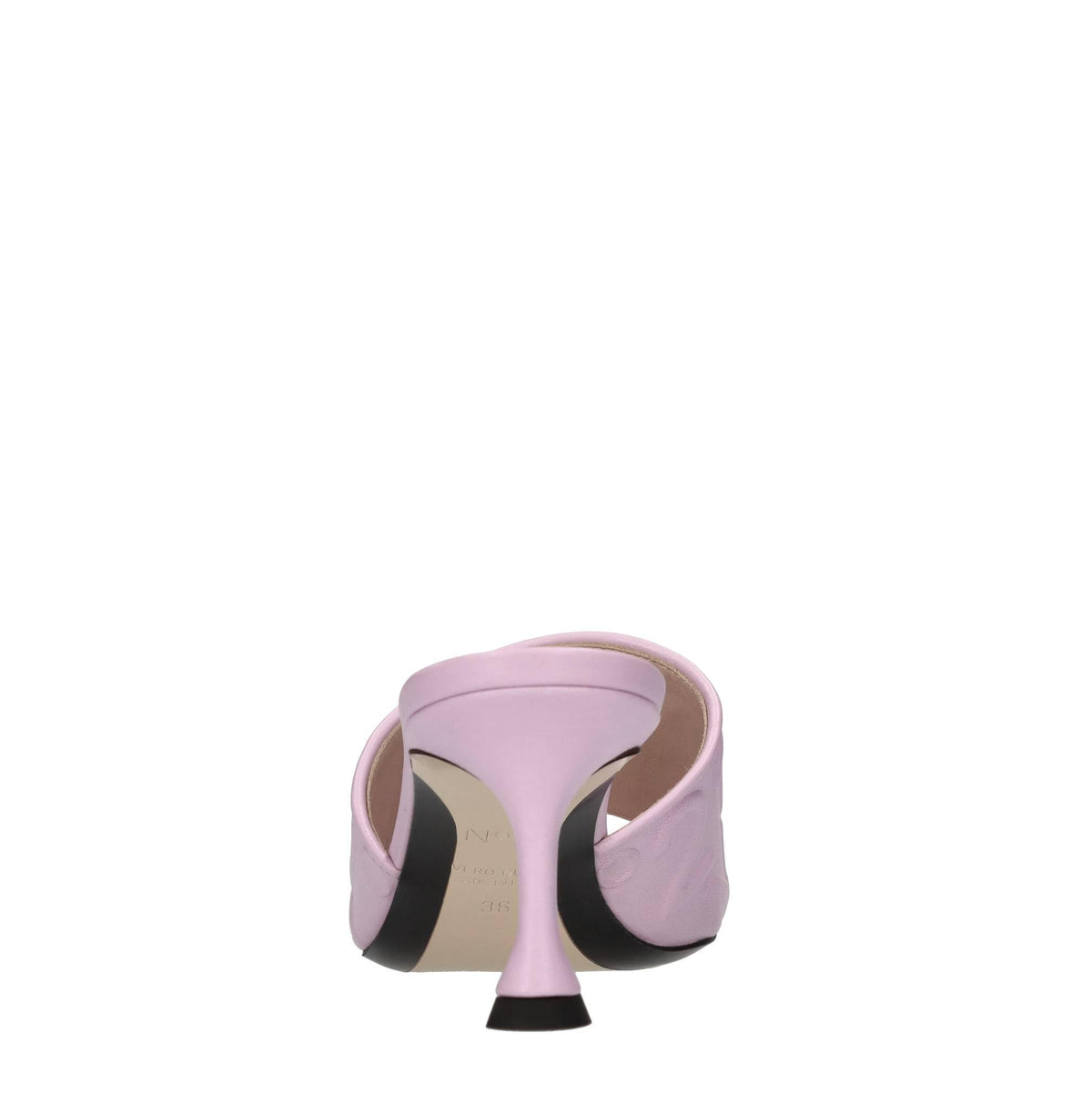 Mules in pelle 