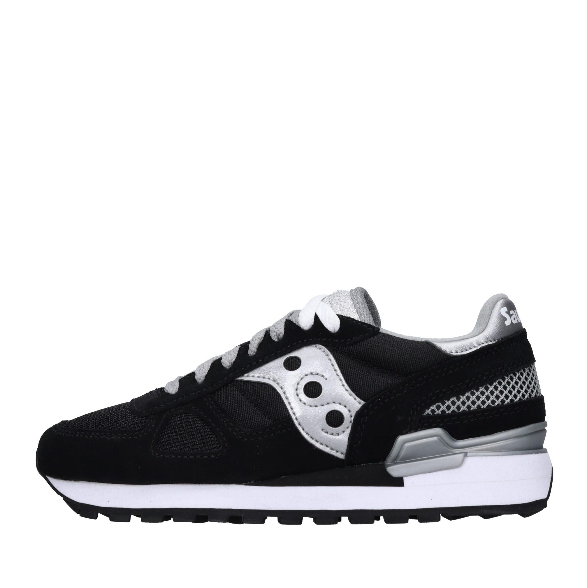 Sneakers in camoscio e tessuto 