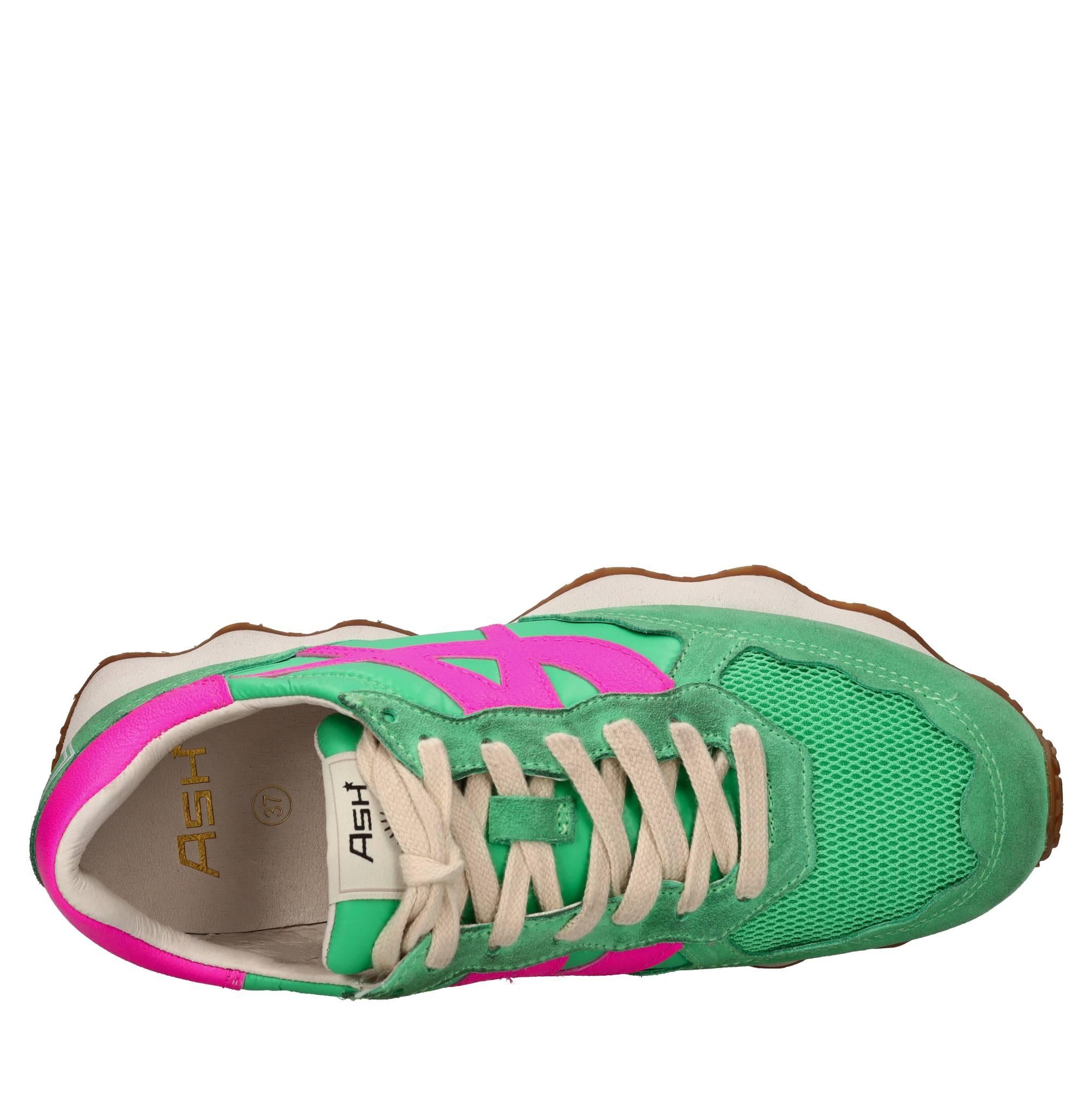 Sneakers modello SUNSTAR in camoscio e tessuto 