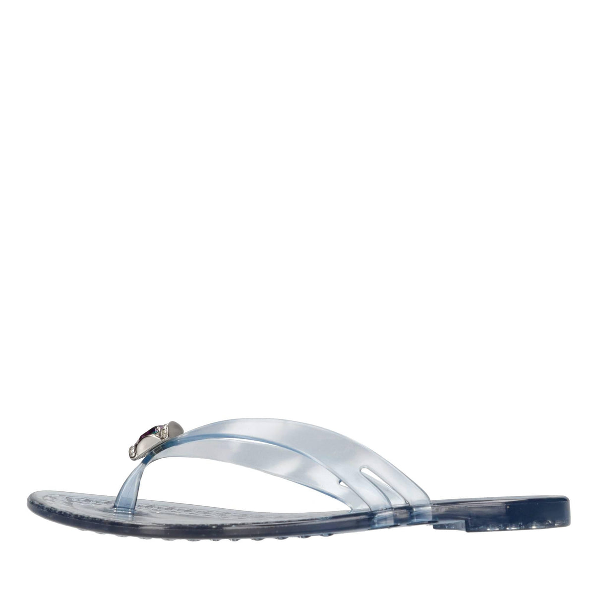Sandali flat Jelly in PVC e Swarovski 