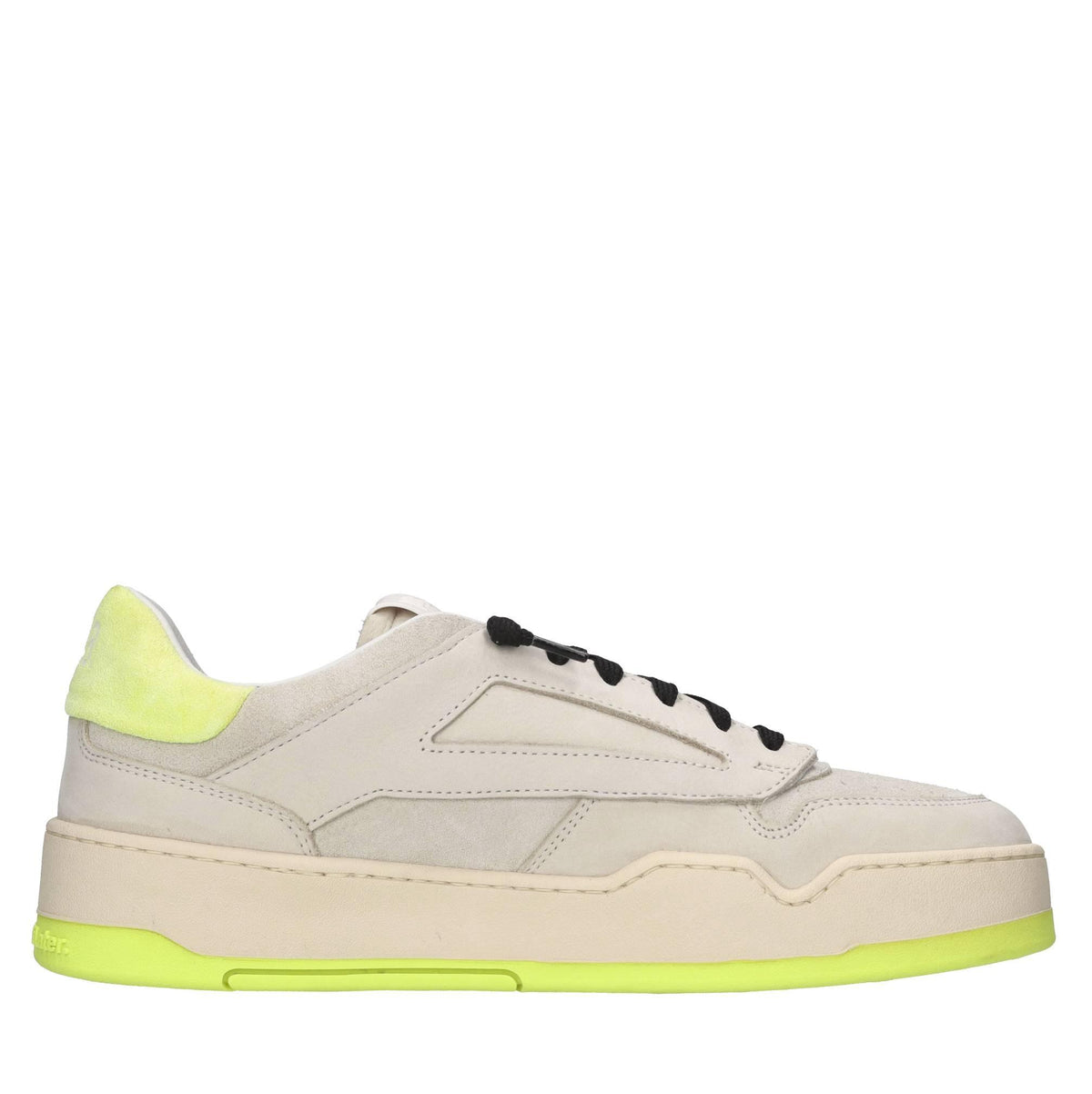 Sneakers in pelle e camoscio 