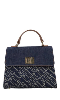 Borsa in tessuto denim 