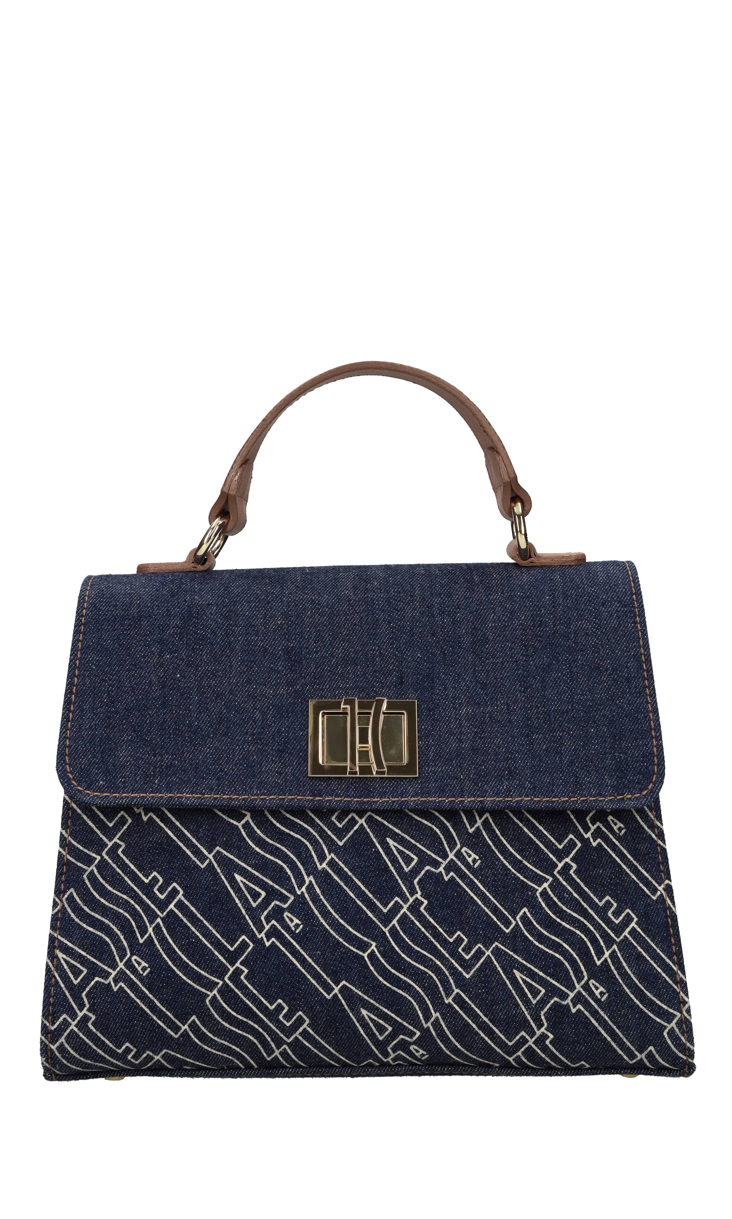 Borsa in tessuto denim 