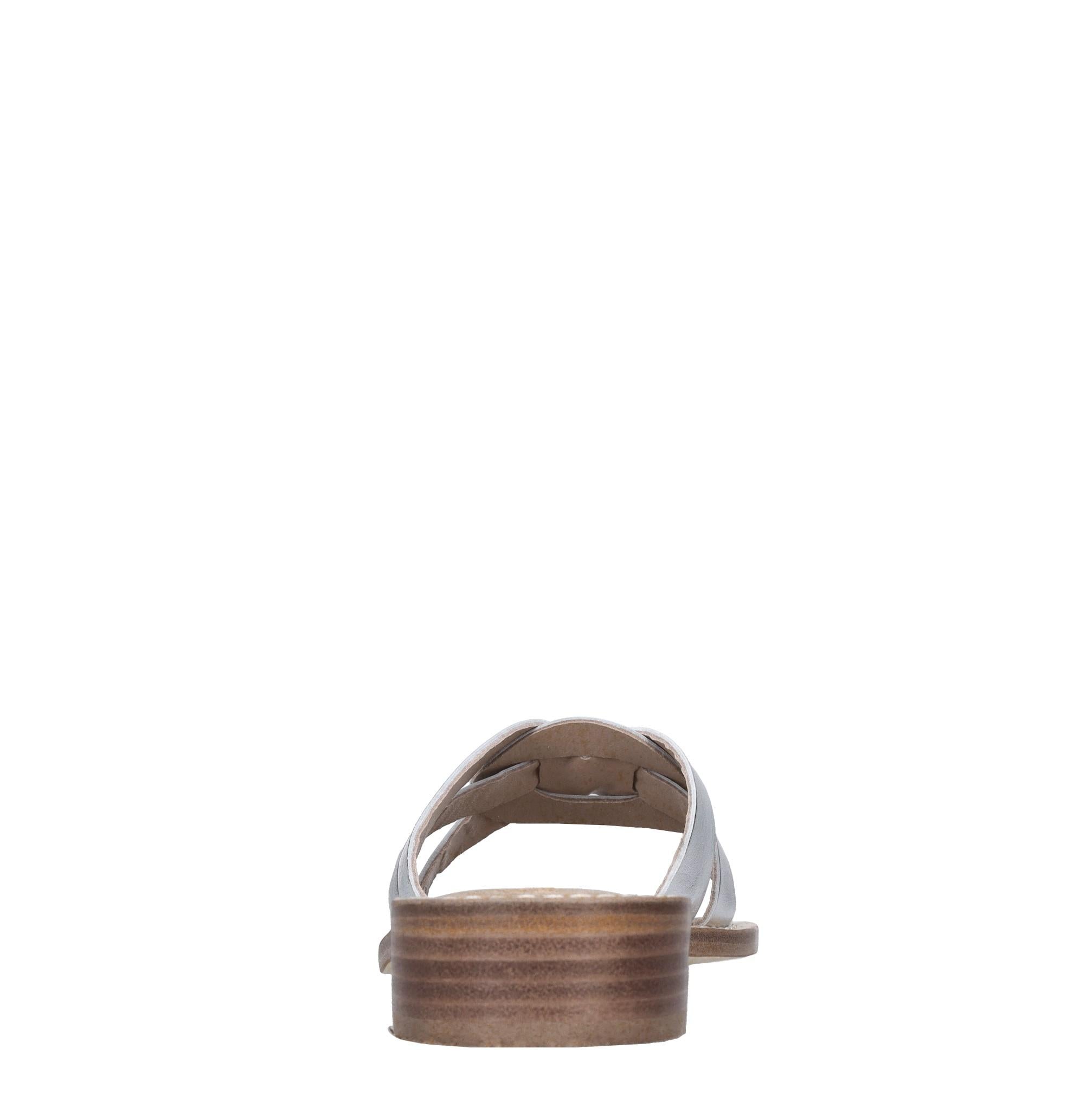 Mules in pelle 