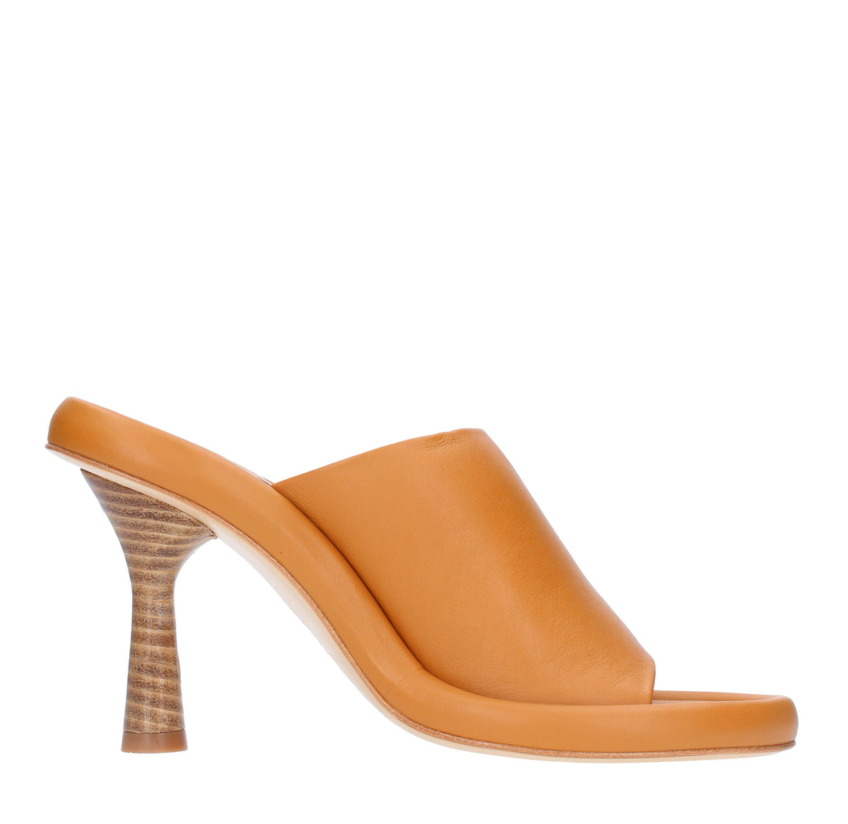 Sandali Mules in pelle 
