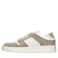 Sneakers in pelle e camoscio 
