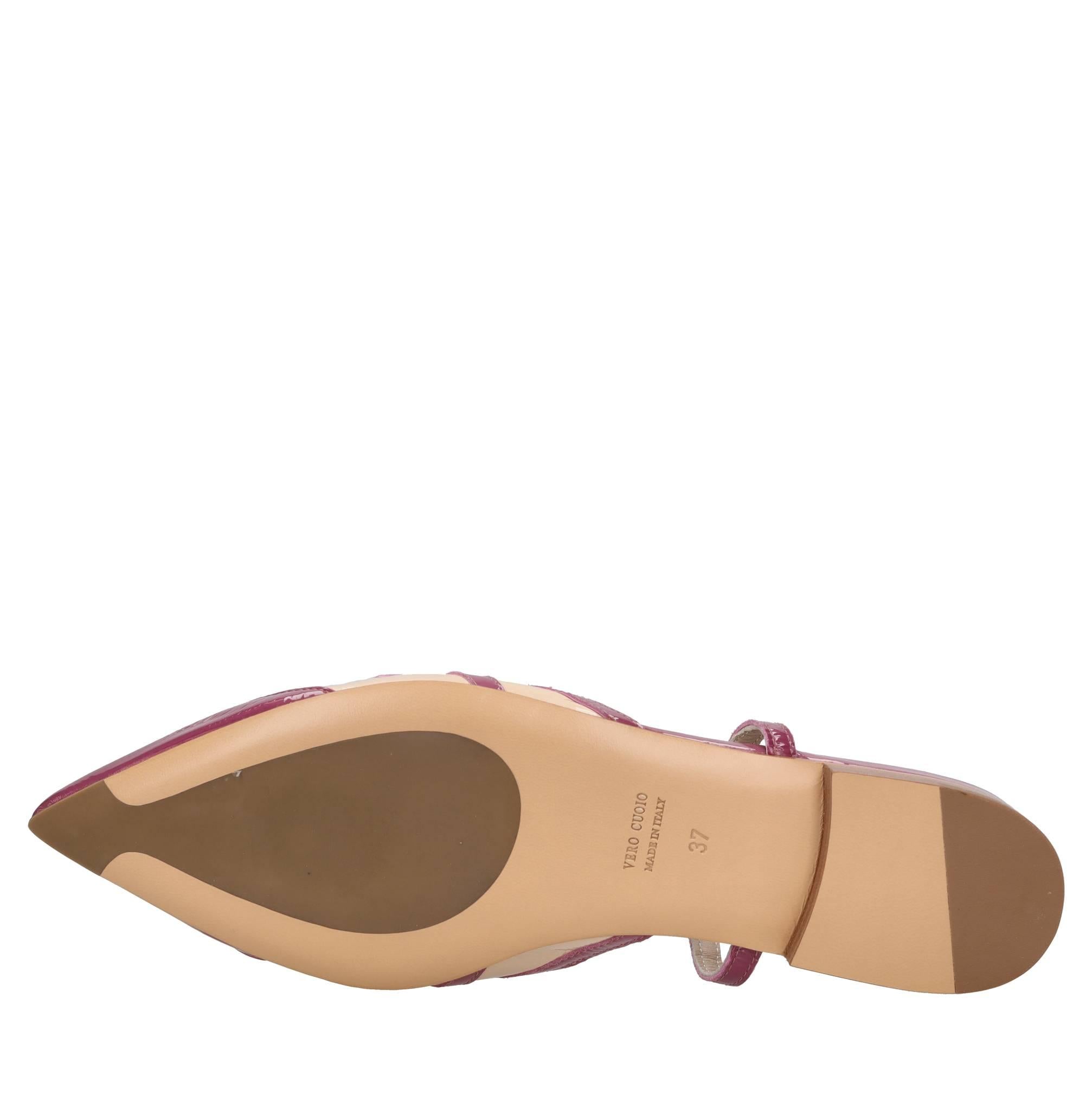 Ballerine in pelle 