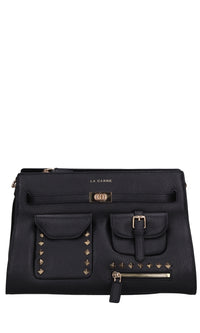 Borsa rock pocket in pelle 