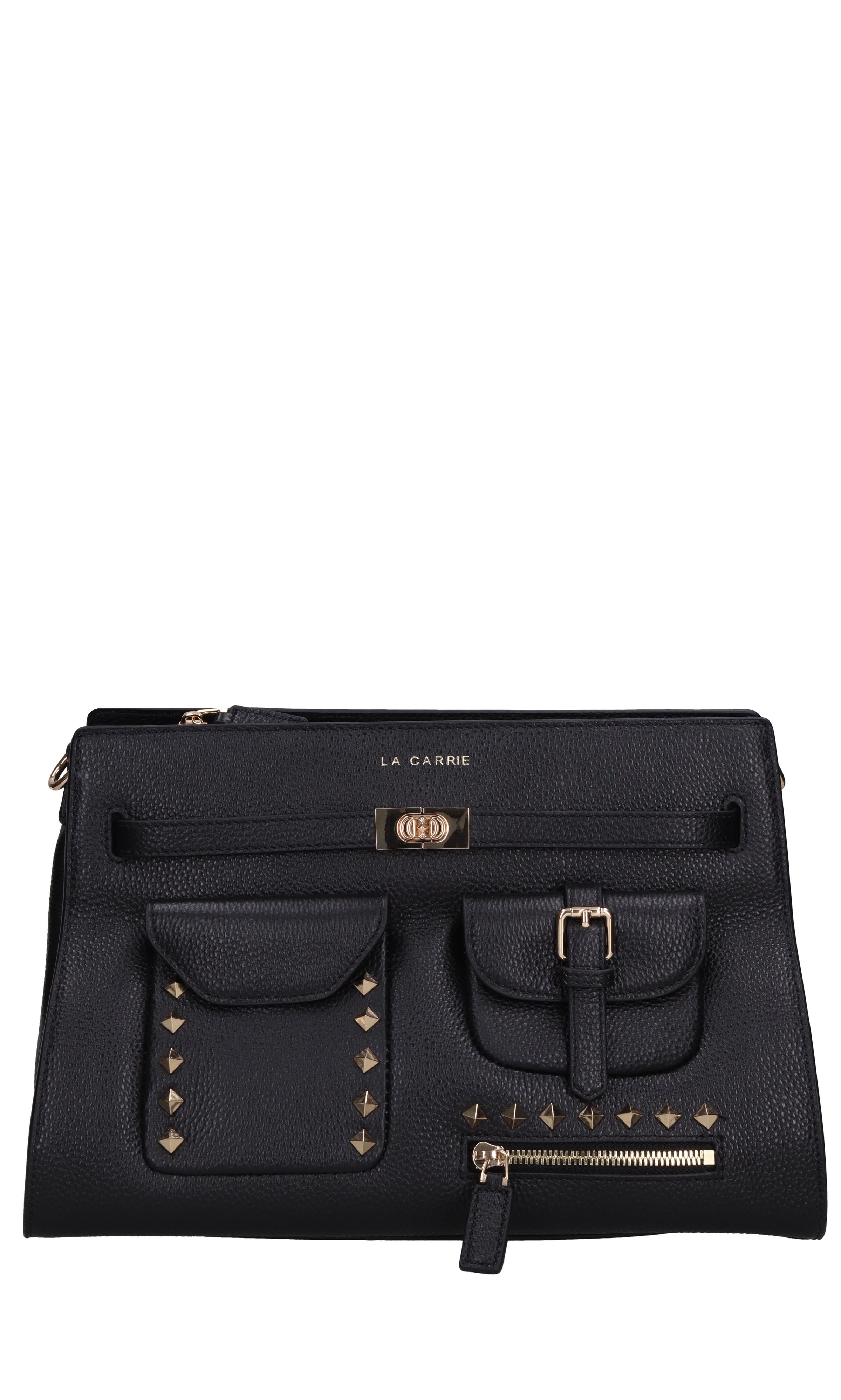 Borsa rock pocket in pelle 