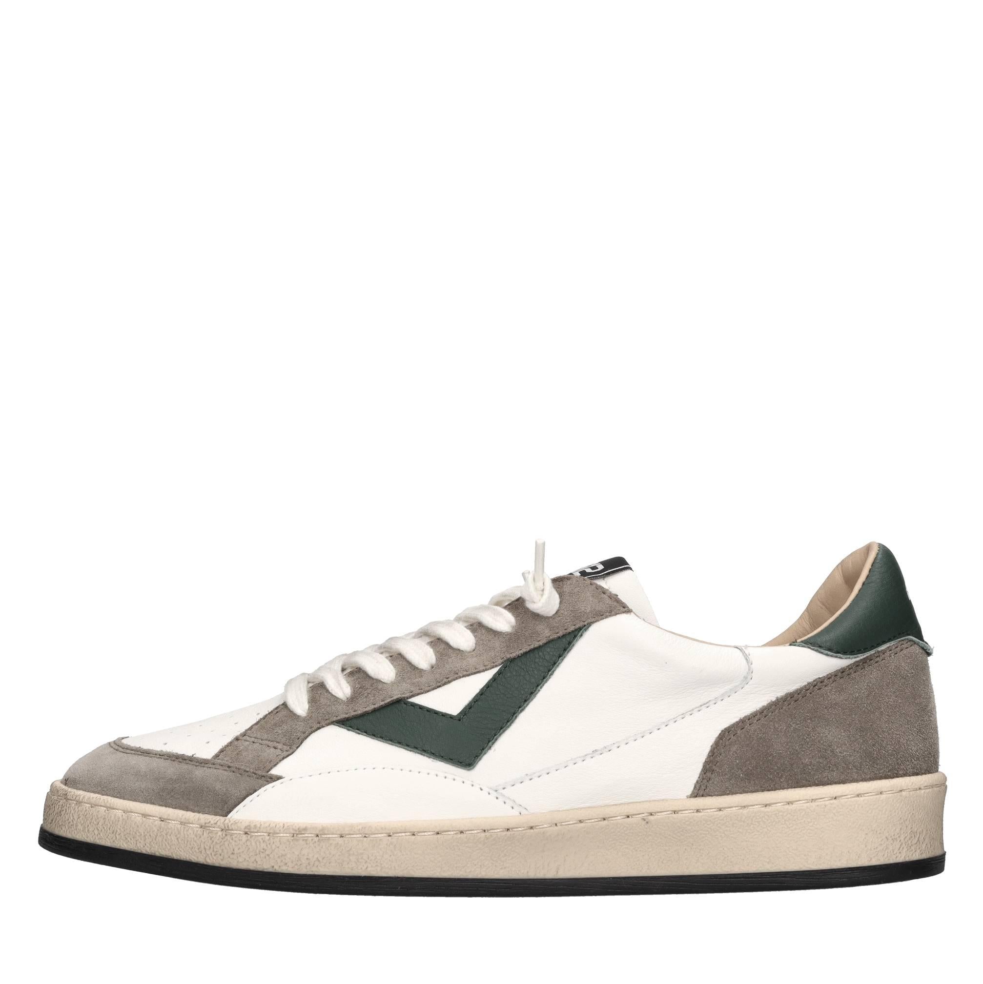 Sneakers in pelle e camoscio 