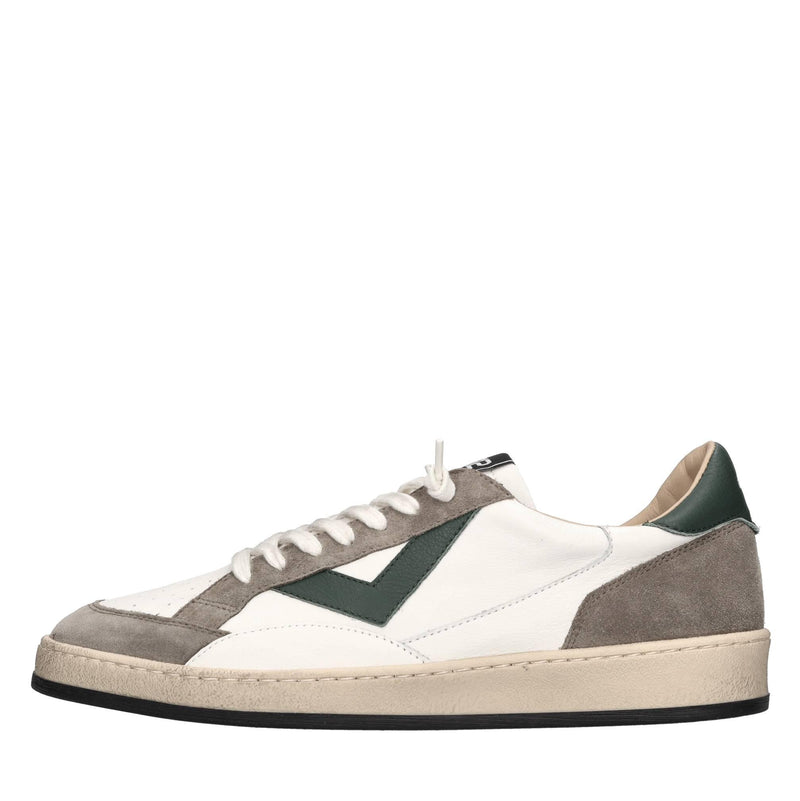 Sneakers in pelle e camoscio 