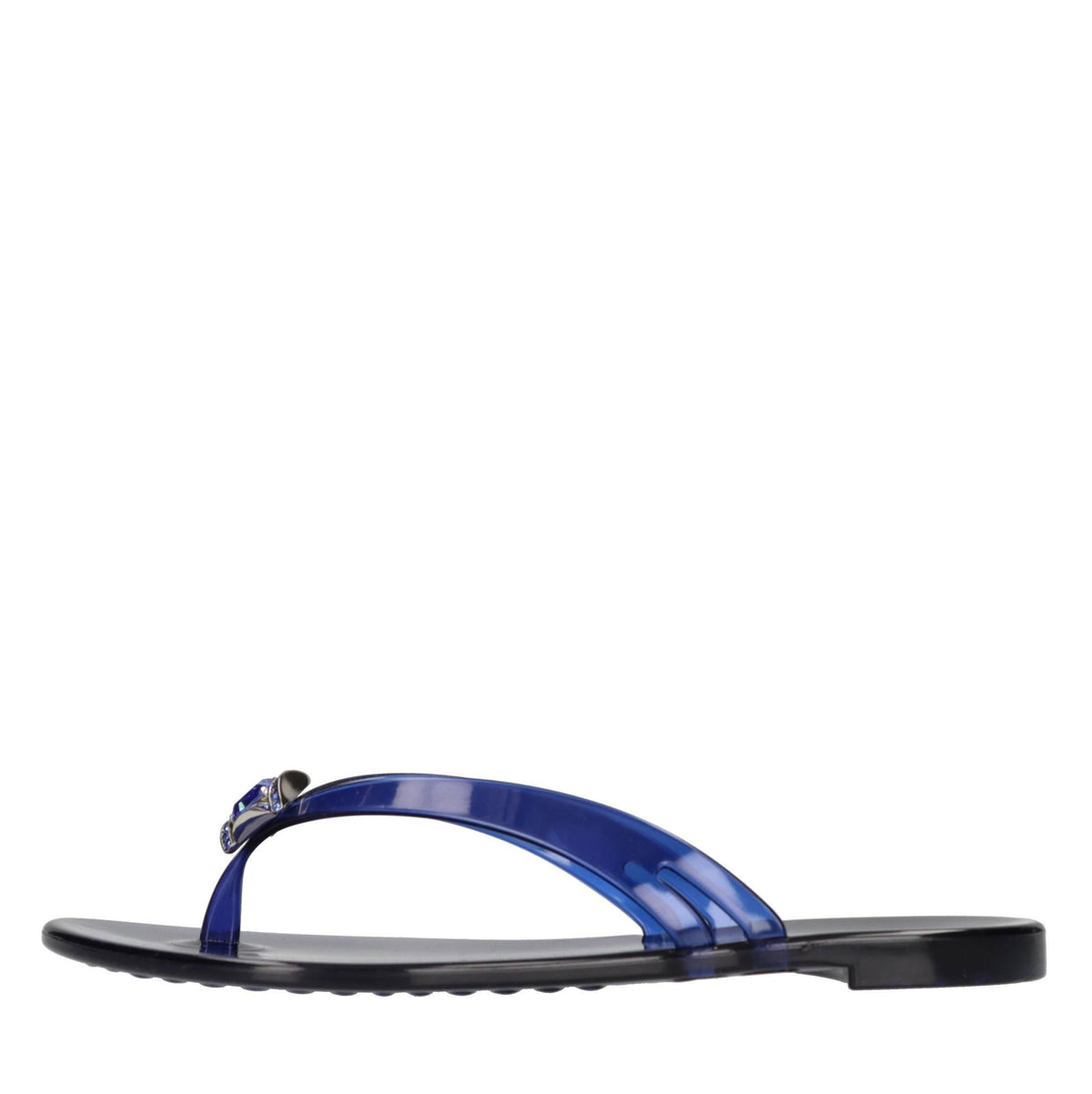 Sandali flat Jelly in PVC e Swarovski 