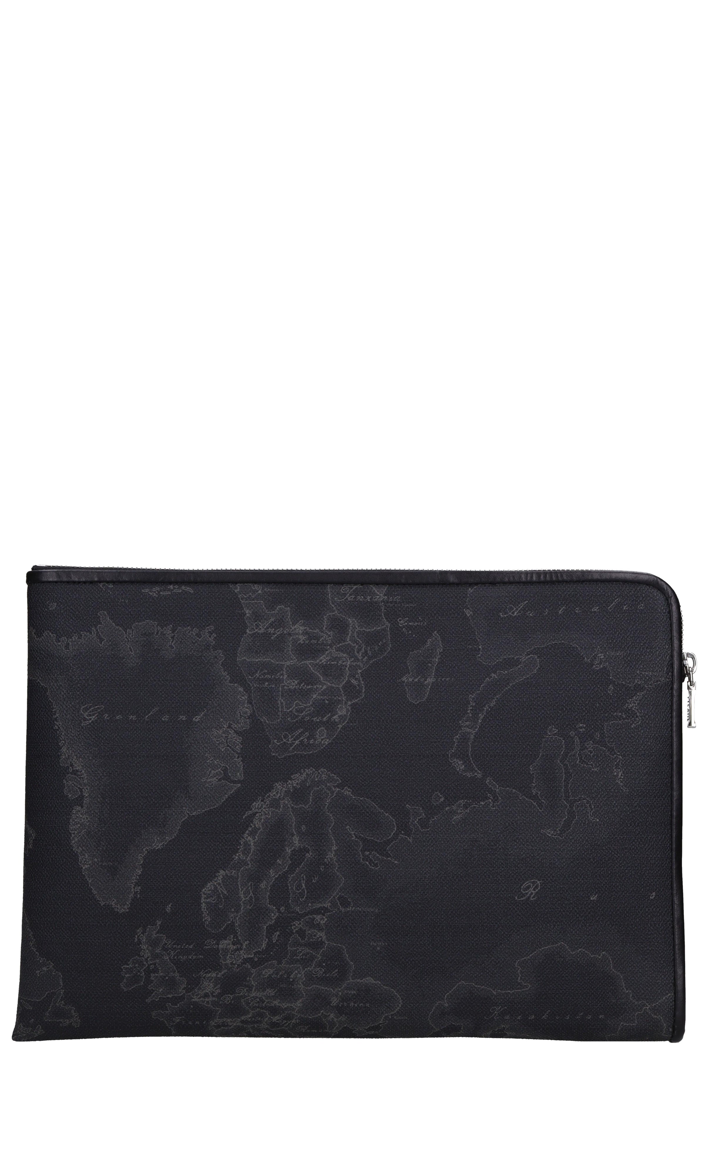 Borsa portadocumenti in pelle ed ecopelle. 