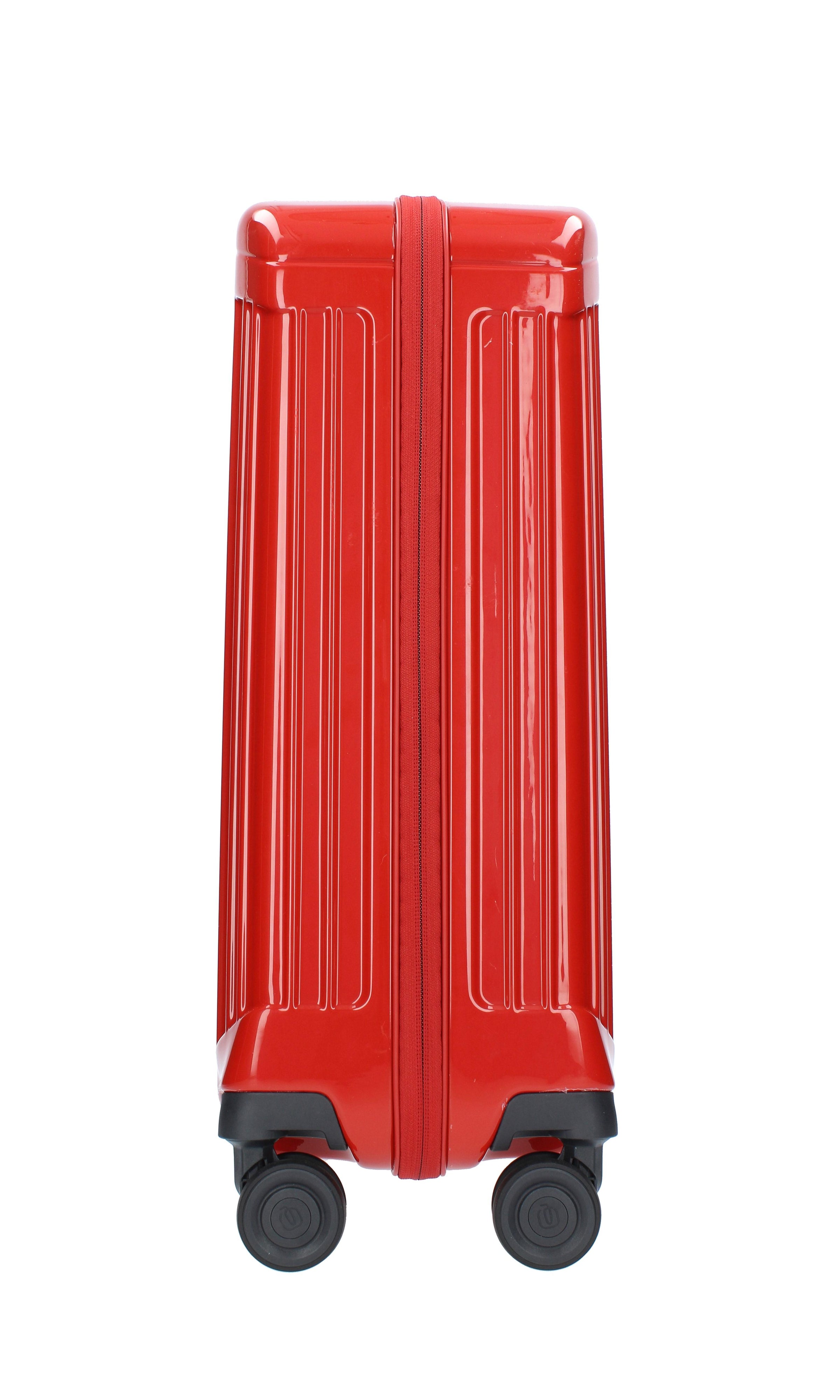 Trolley PIQUADRO modello BV4425PQL-R in policarbonato rigido 
