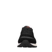 Sneakers in pelle ecopelle e tessuto 