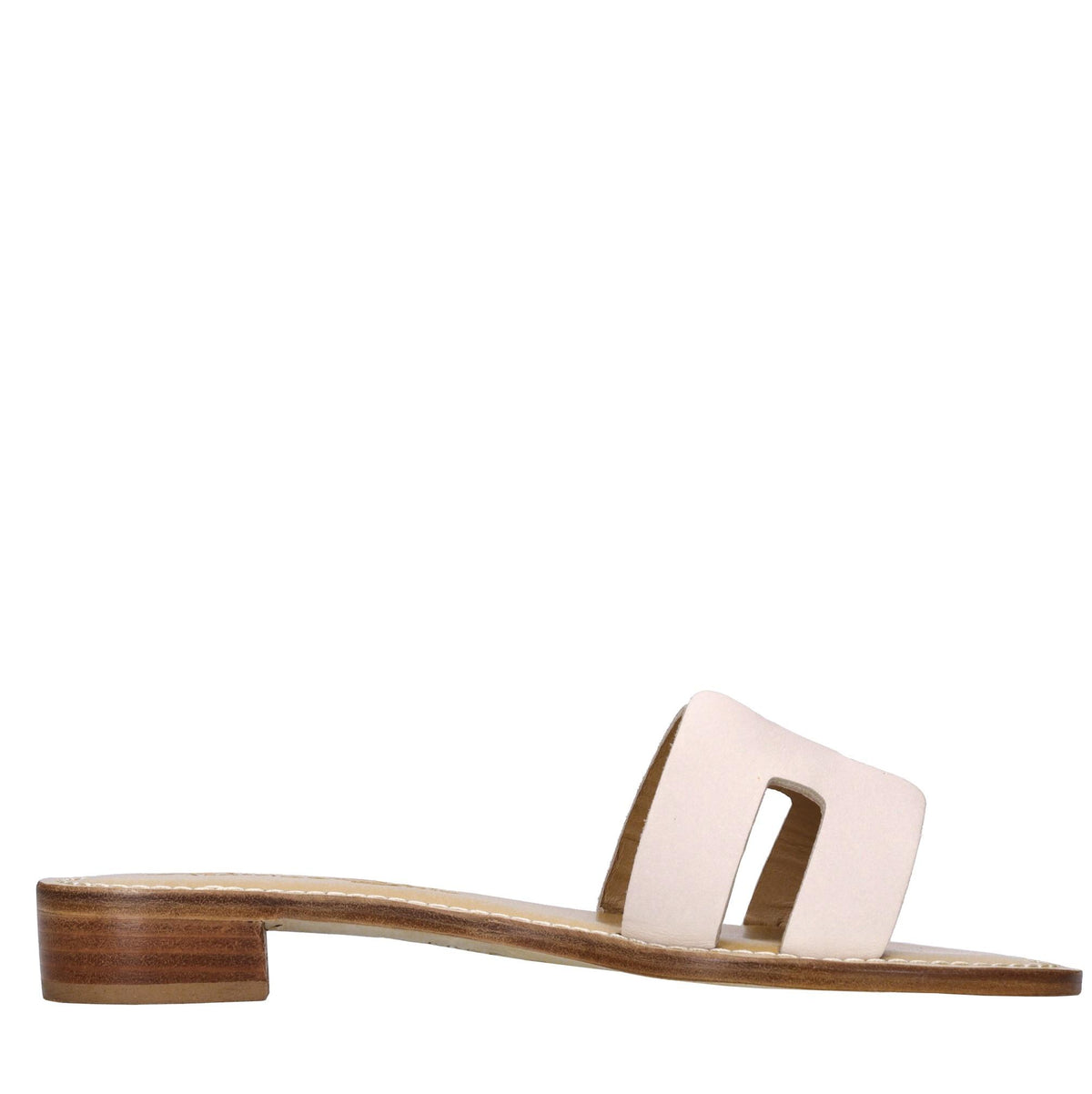 Mules in pelle 