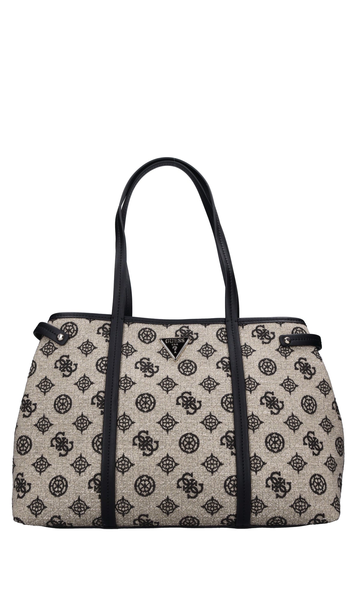 Borsa in tessuto ed ecopelle 
