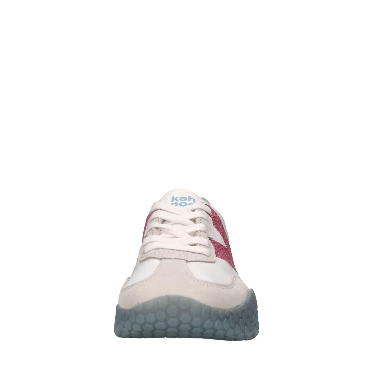 Sneakers in camoscio ecopelle e tessuto 