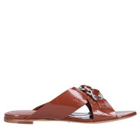 Mules in vernice 