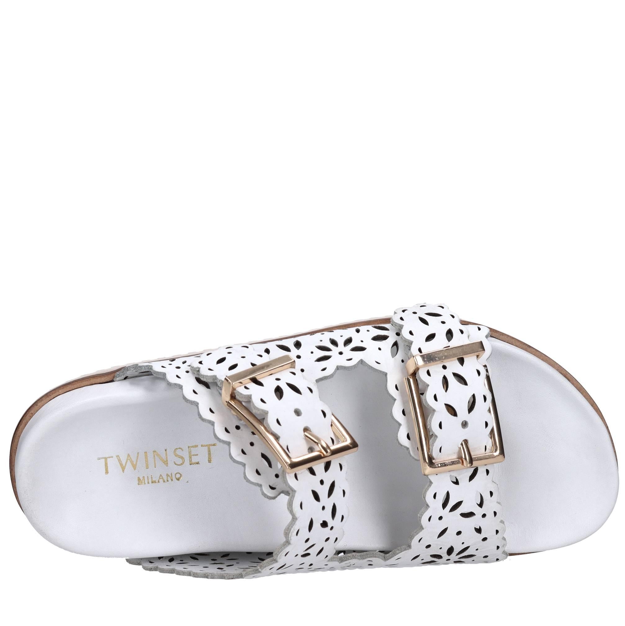 Mules in pelle 