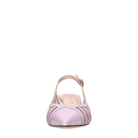 Décolleté slingback in vernice 