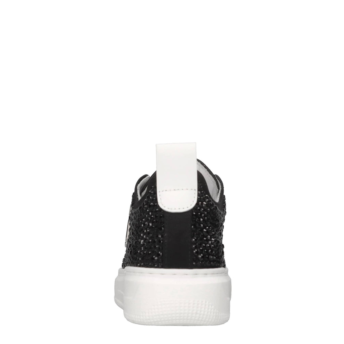 Sneakers in raso e strass 