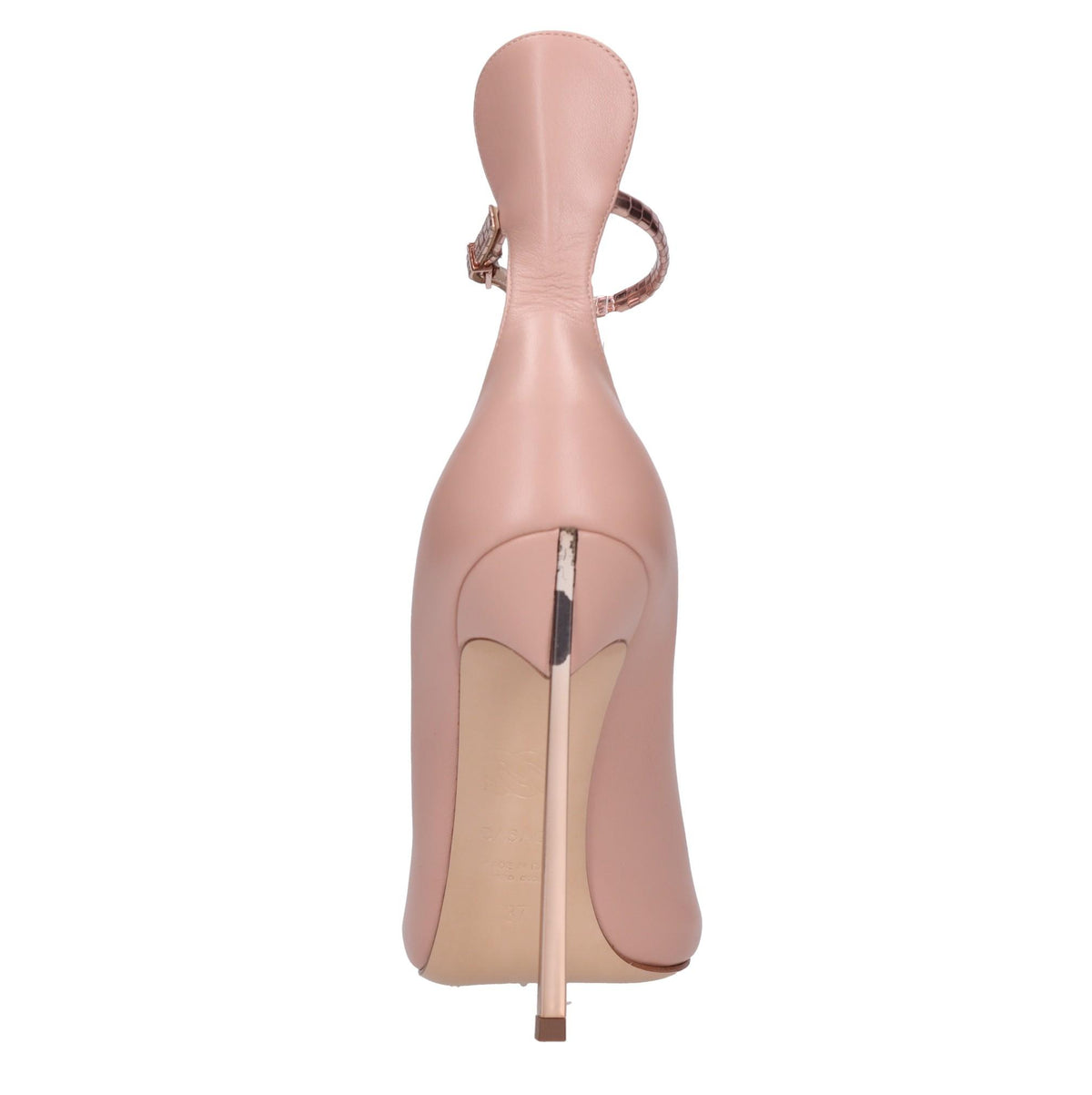 Decollete Blade spuntata in pelle 