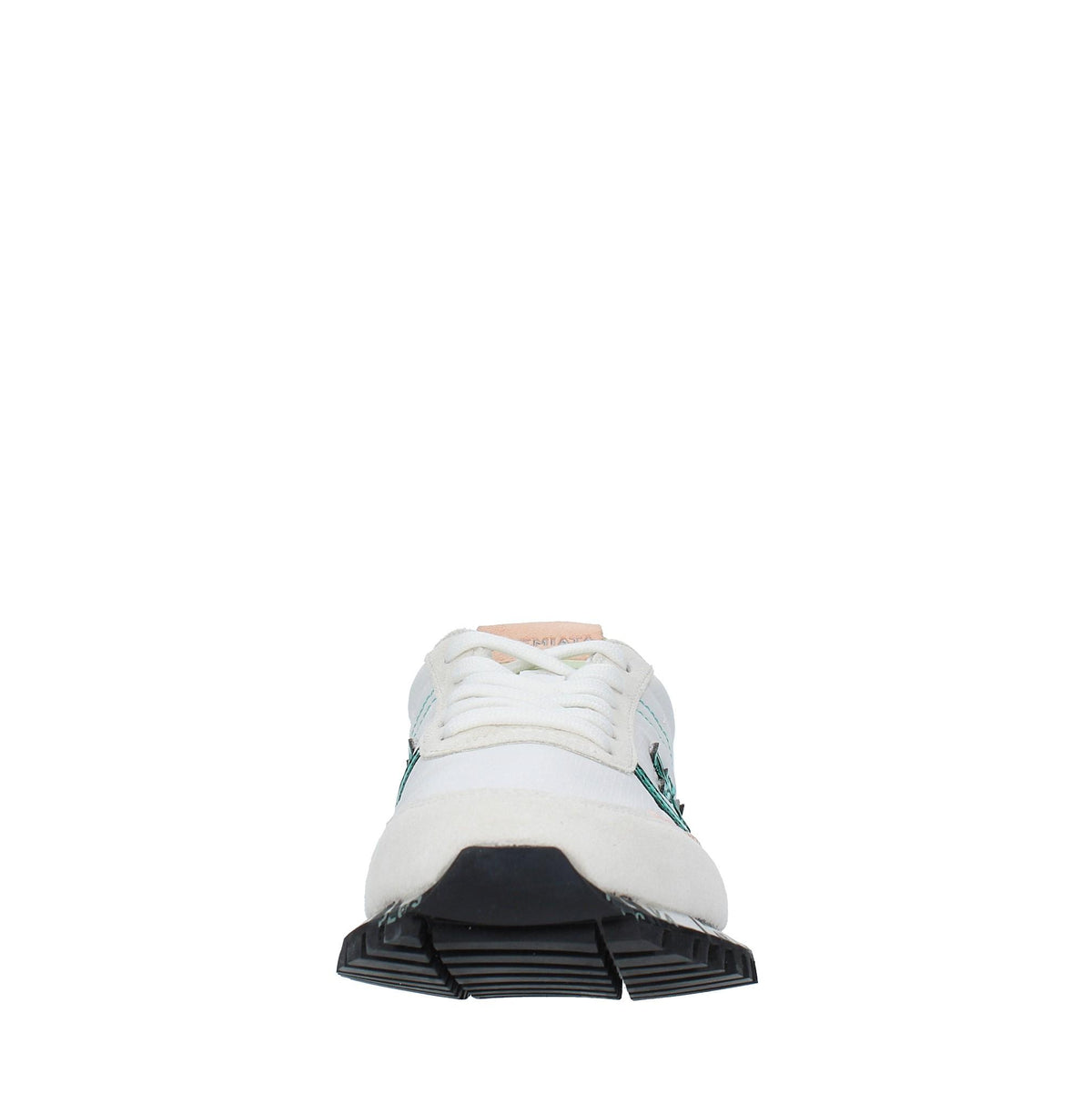 Sneakers in camoscio e tessuto 