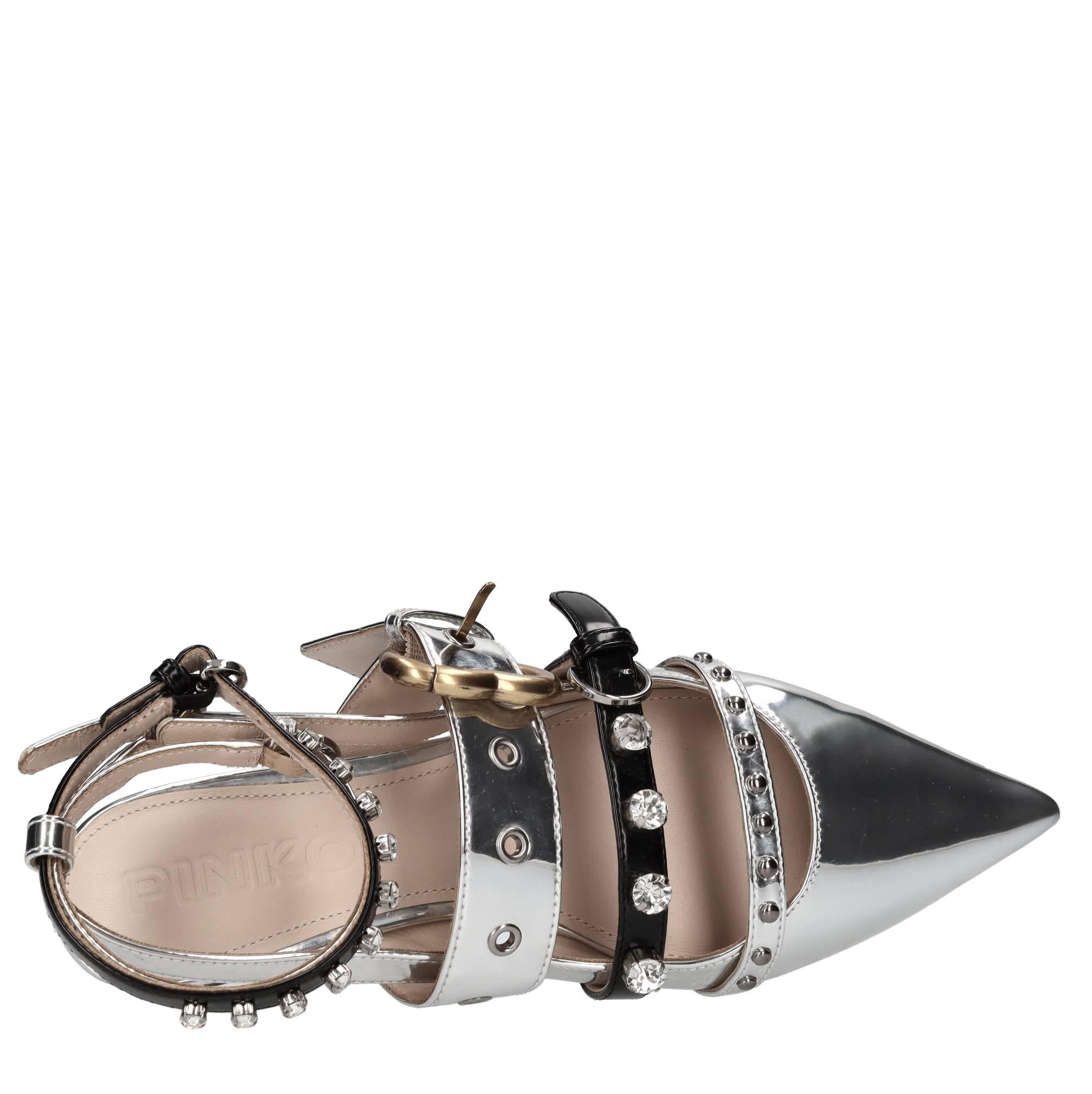 Ballerine slingback in vernice ed ecopelle 