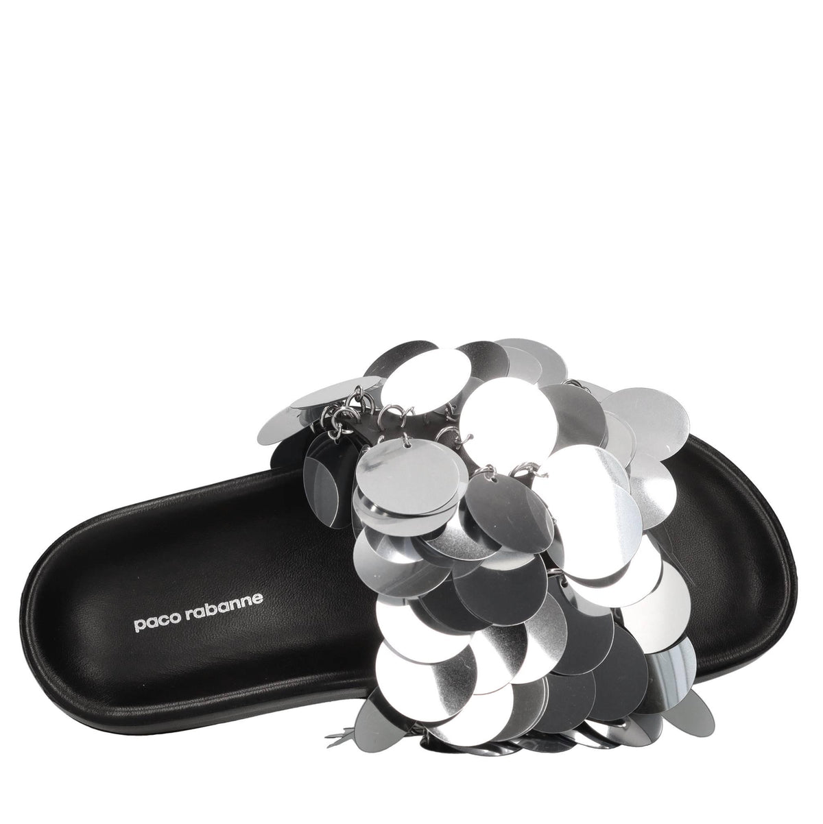 Mules Sparkle in pelle e paillettes 