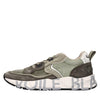 VOILE BLANCHE Sneakers in camoscio e tessuto