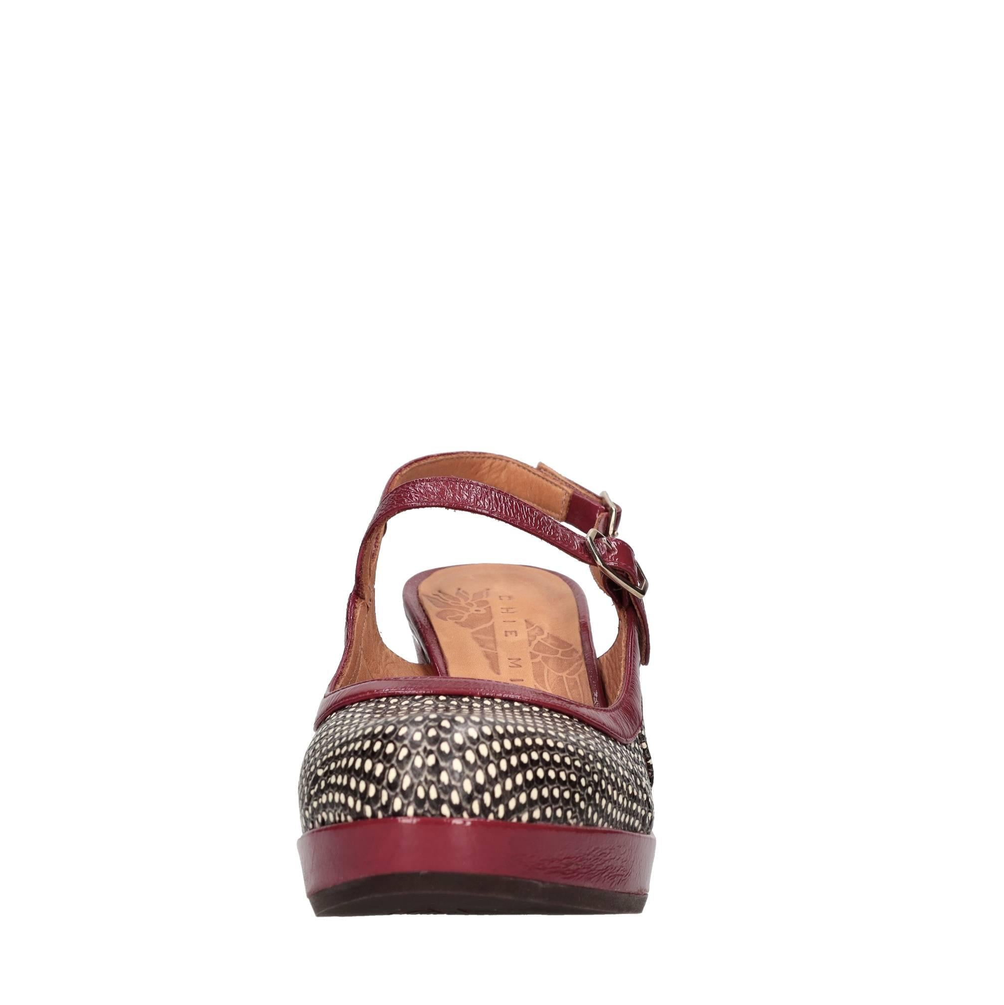 Décolleté slingback in pelle modello Junak Lexus 