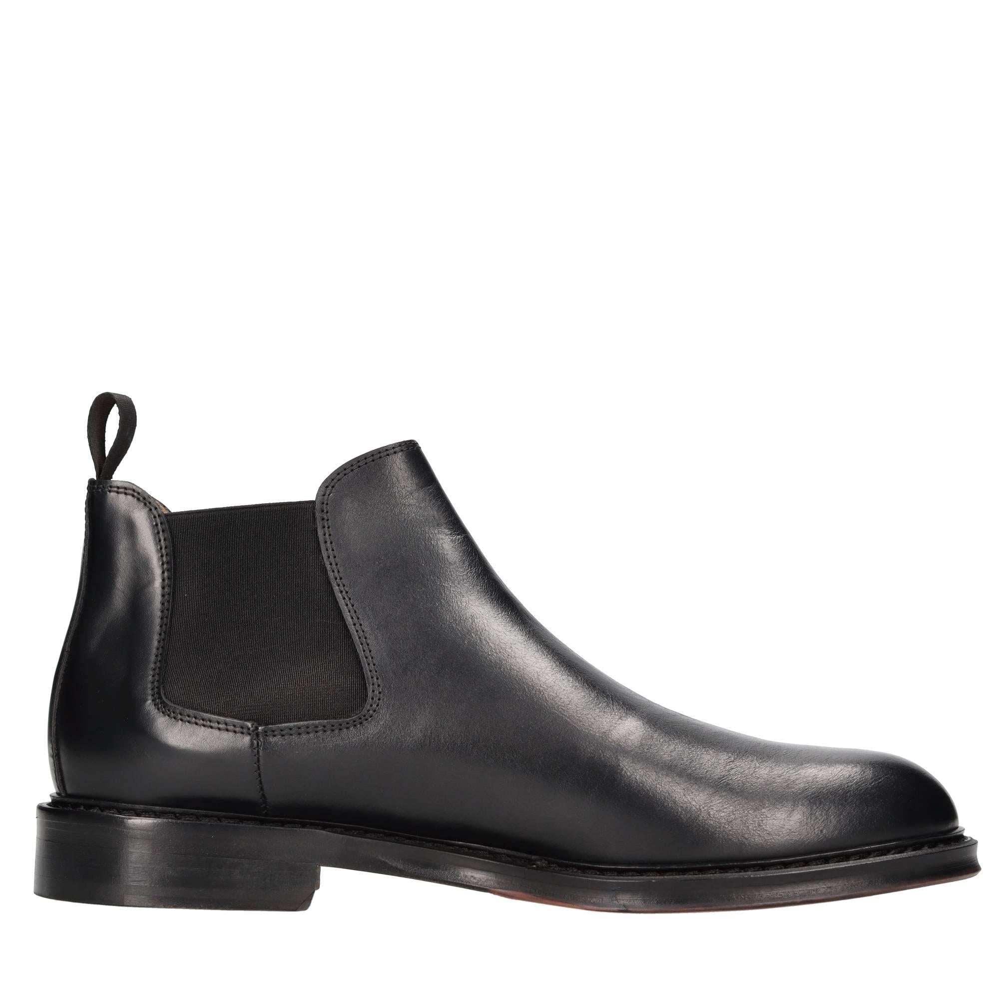 Stivaletti Beatles in pelle 