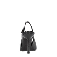 Décolleté Slingback modello CLIVAGE KABIR in pelle verniciata 