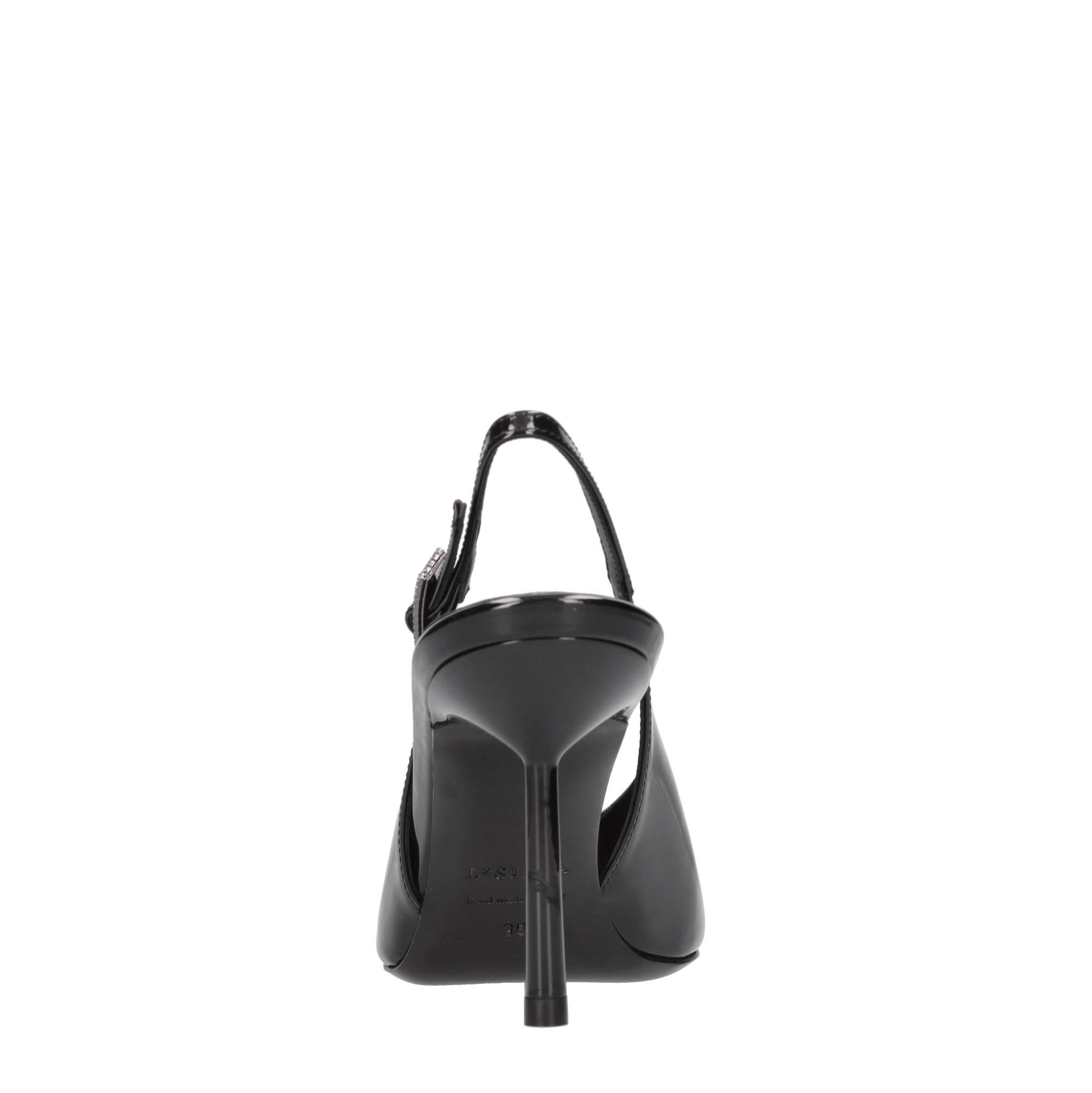 Décolleté Slingback modello CLIVAGE KABIR in pelle verniciata 