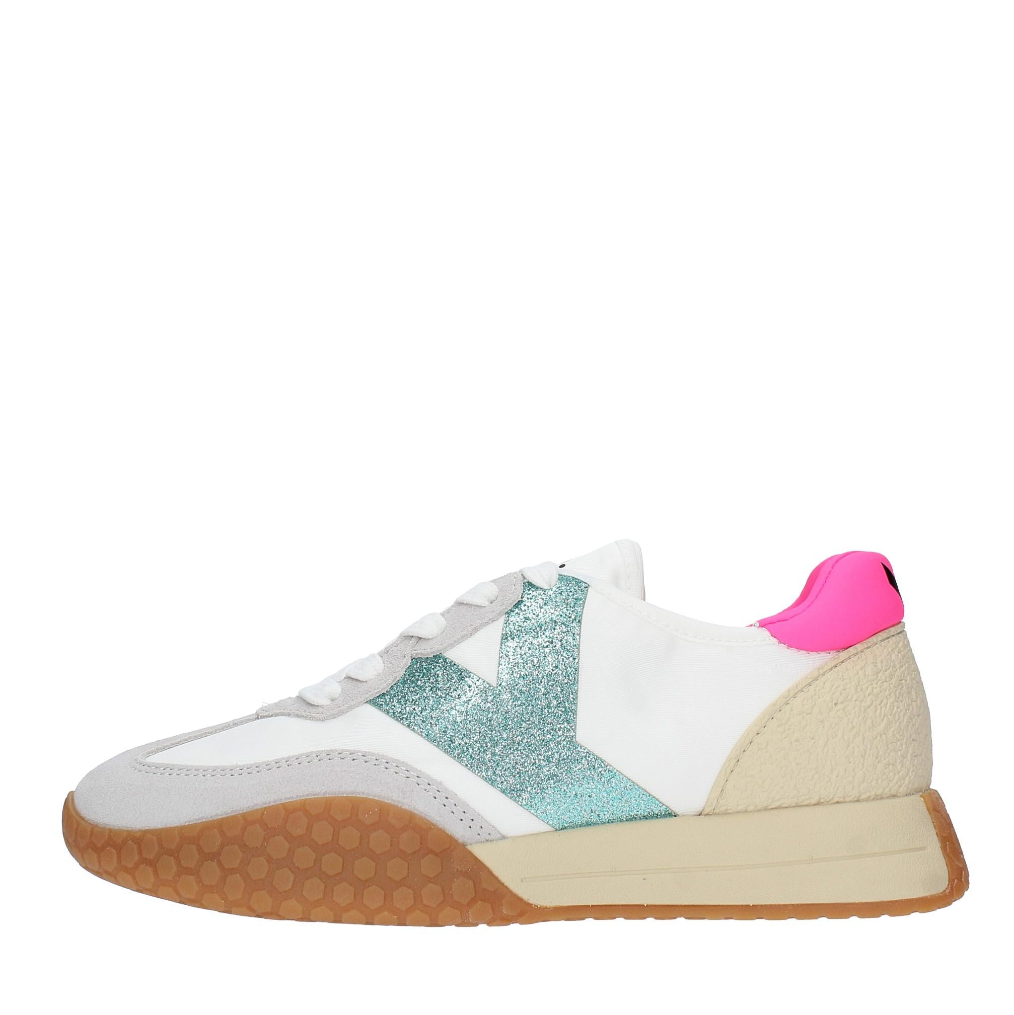 Sneakers in camoscio tessuto e gomma 