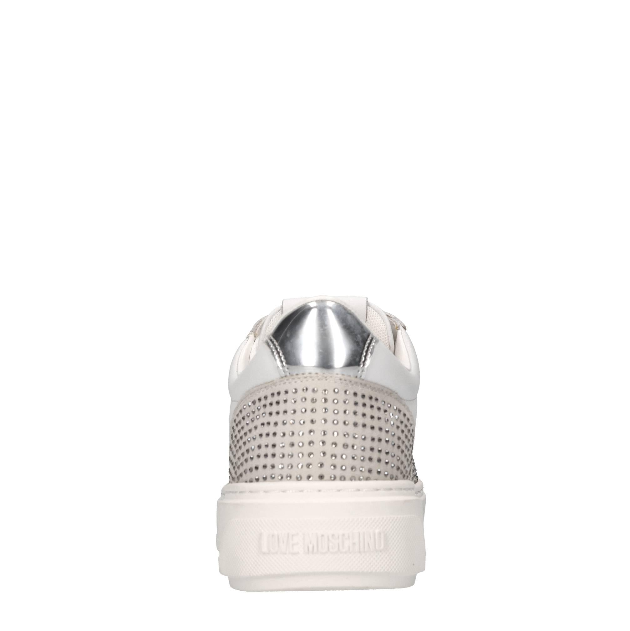 Sneakers in camoscio, ecopelle e strass 