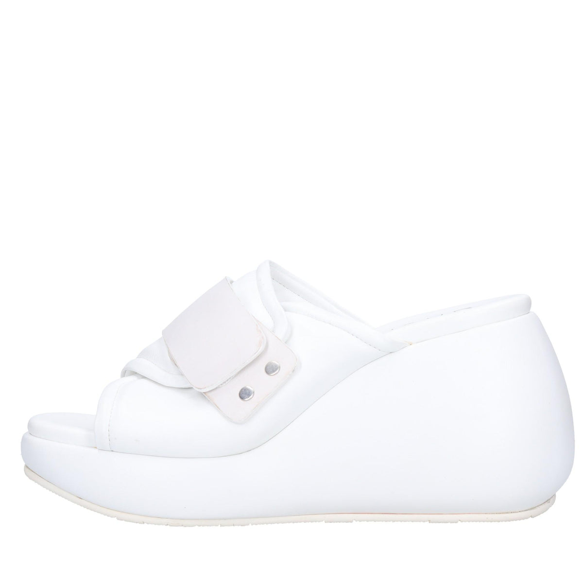 Mules Zeppa in pelle 