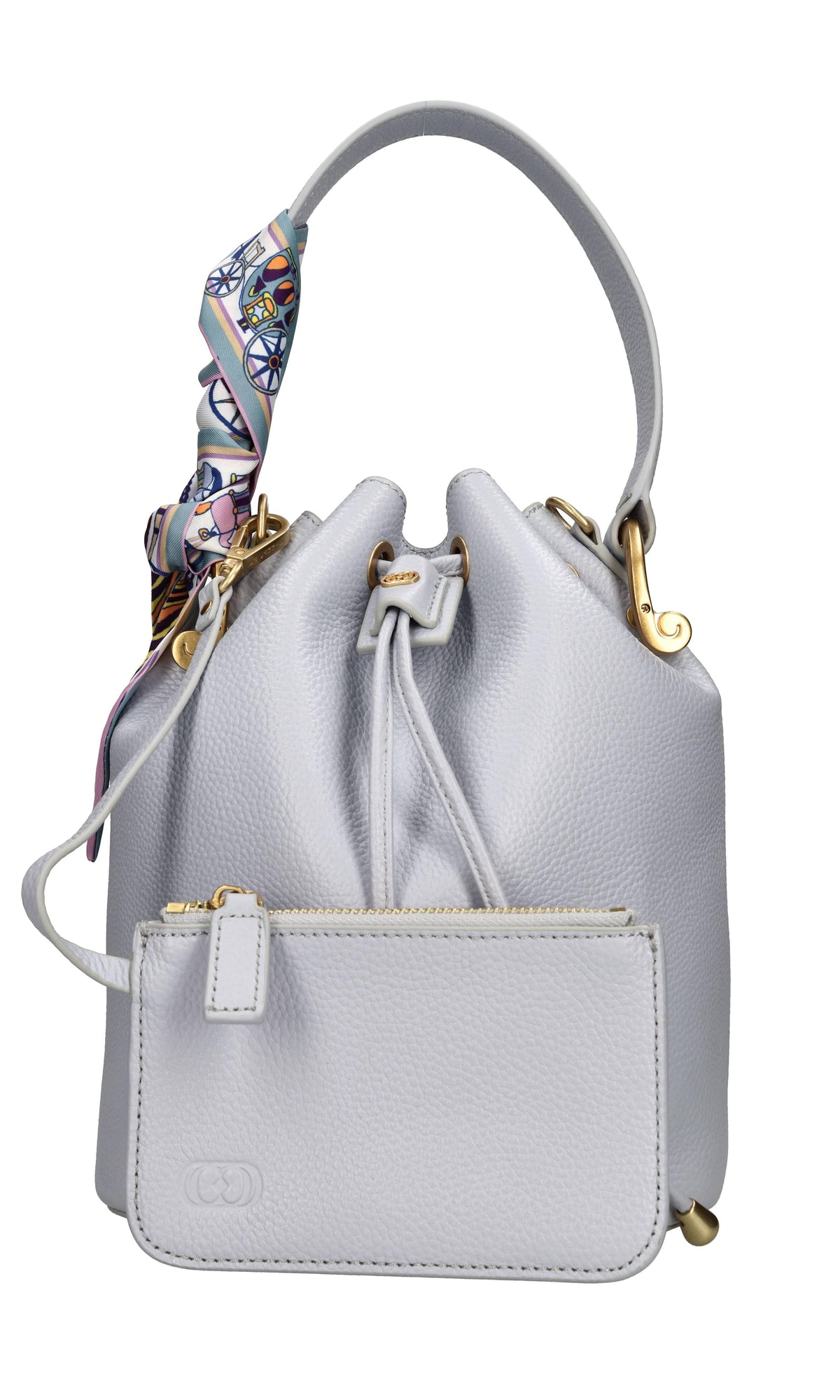 Borsa modello DRILLED in pelle 