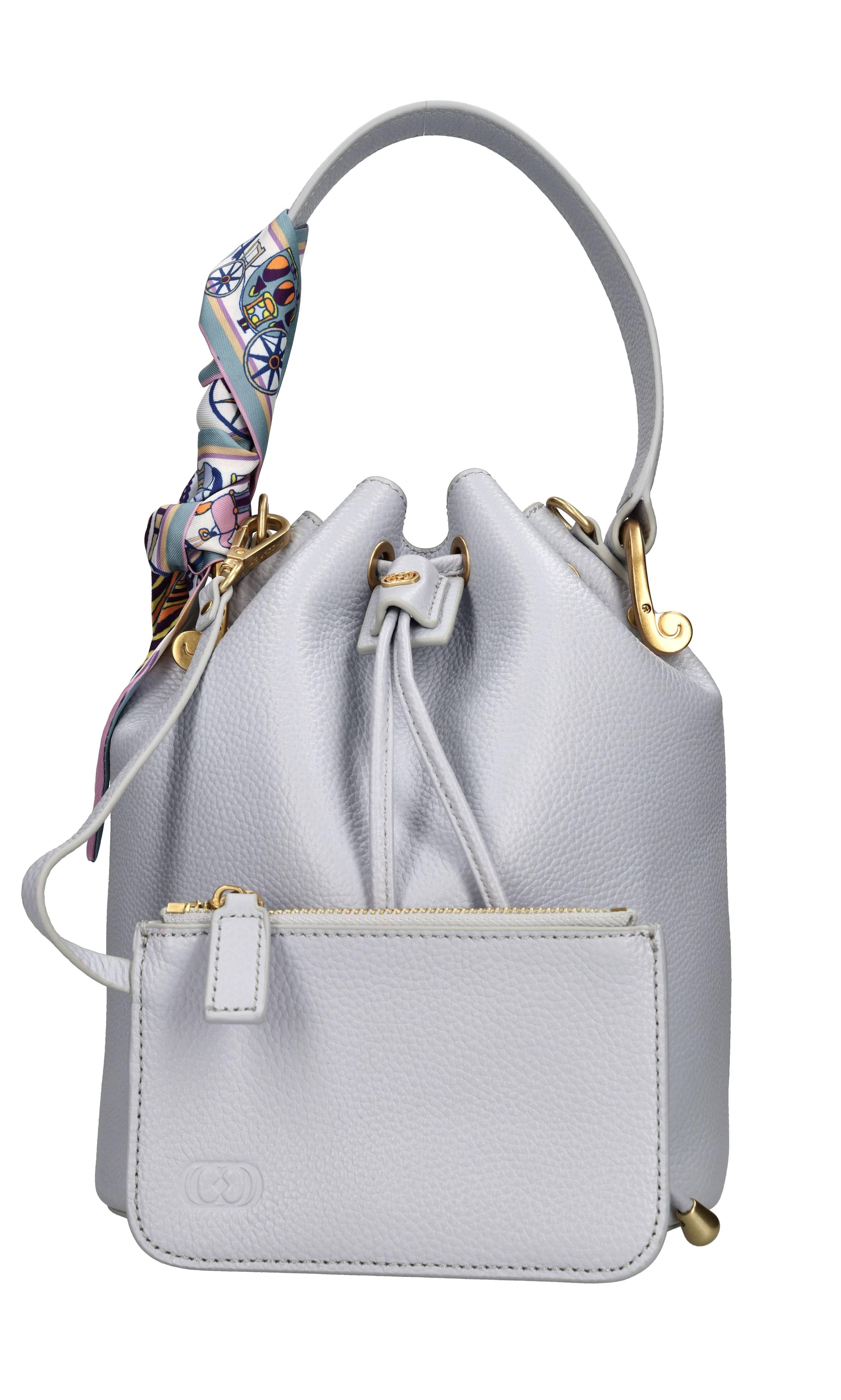 Borsa modello DRILLED in pelle 