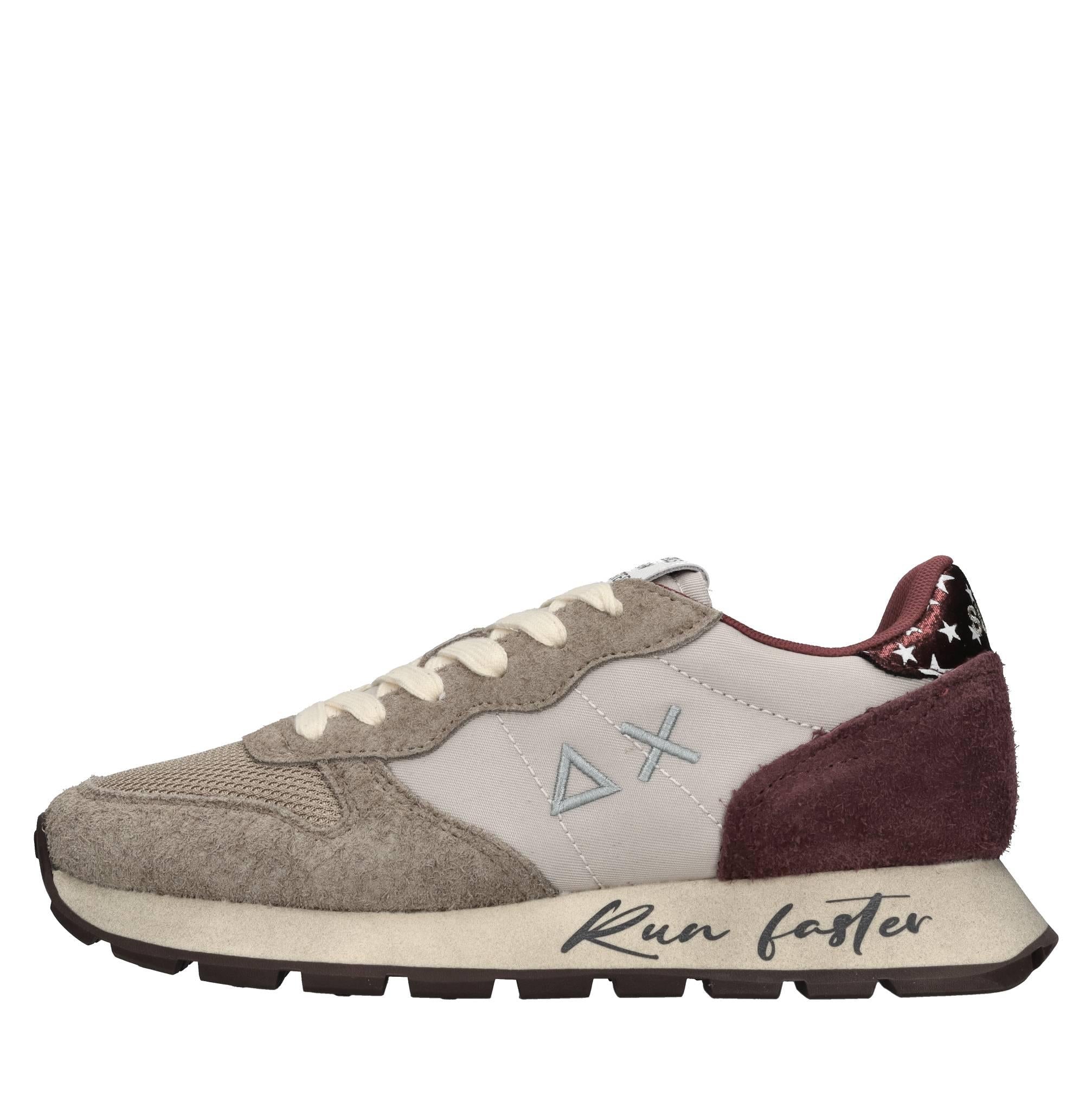 Sneakers Ally Vintage in camoscio e tessuto 