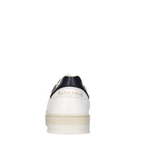 Sneakers in pelle,camoscio e tessuto 