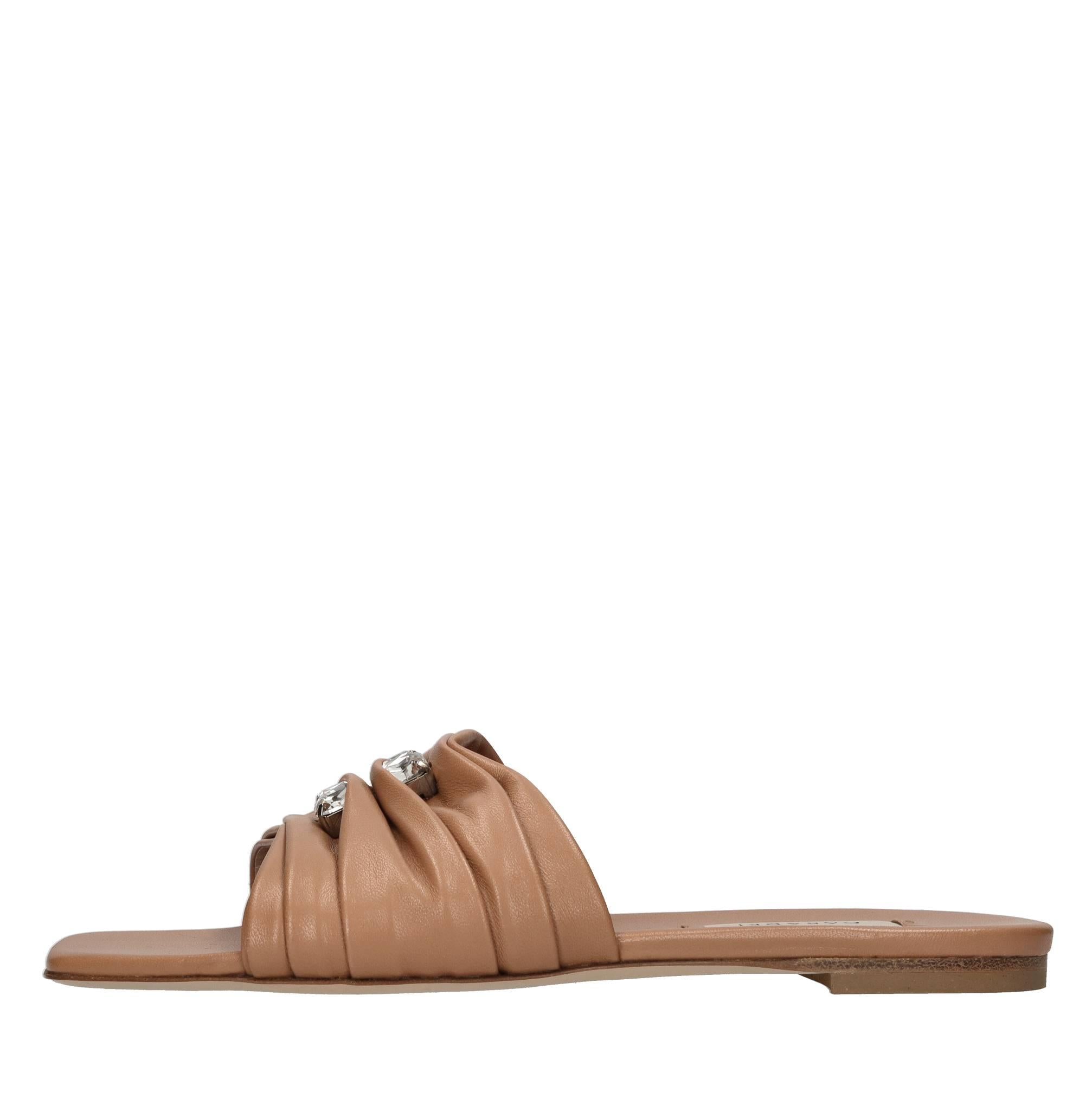 Sandali flat Minorca in pelle 